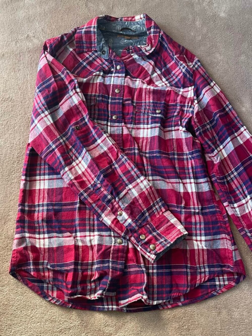 Jachs Girlfriend Red / Blue Flannel